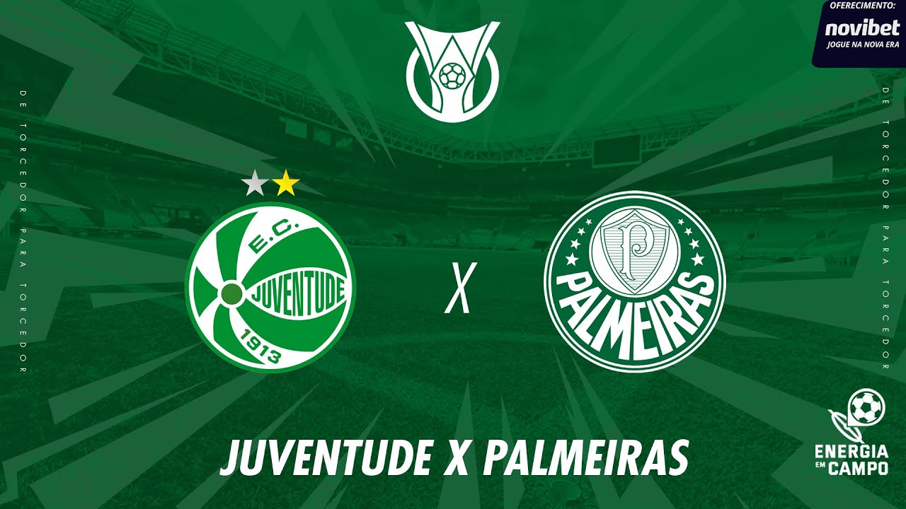 Assista ao Vivo: Juventude x Palmeiras no Brasileirão 2025 ⚽