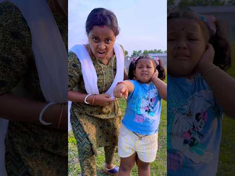 Mummy ko dekh kar dar ke bhag gaye 😱🥹❤️#shorts #viral #trending #maa #viralvideo
