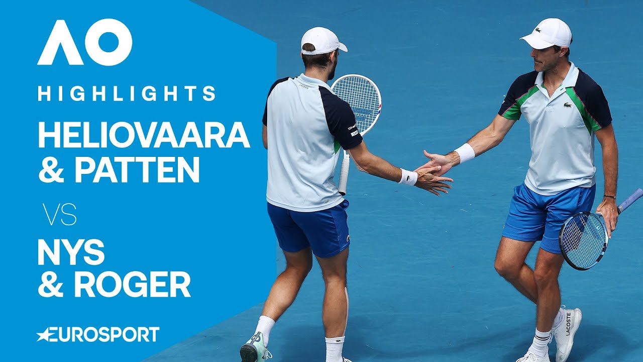 Australian Open 2025: Heliovaara & Patten vs Nys & Roger โ Quarter-Final Highlights ๐ฆ๐บ