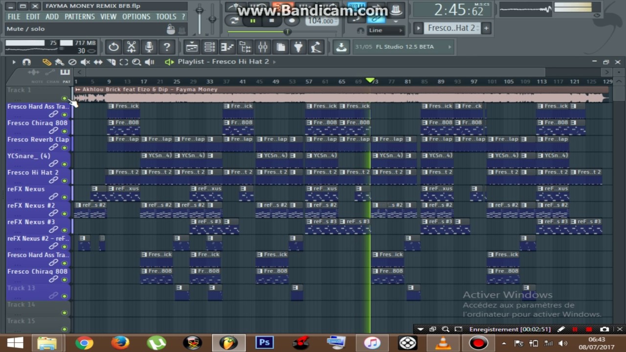 🔥 AKHLOU BRICK & ELZO JAMDONG - DIP | Kay Fayma Money Remix in FL Studio