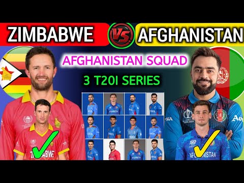 Afghanistan vs Zimbabwe | Afghanistan T20 Squad Announcement | अफगाणिस्तान ने t20 संग ऐलान किया 