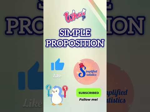 Simple Proposition | Propositional Calculus | Simple and Compound Proposition #discretemathematics