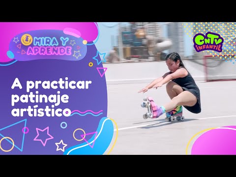 Mira y Aprende: A practicar patinaje artístico