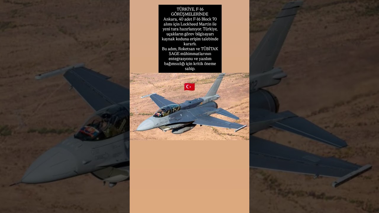 40 Yeni F-16 Uçaklarıyla Türk Hava Kuvvetleri Güçleniyor ✈️