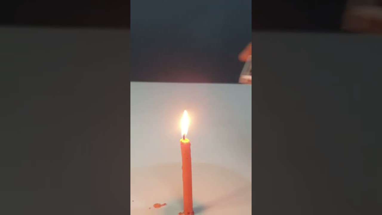 Science Magic Trick | Candle Science Trick #shorts