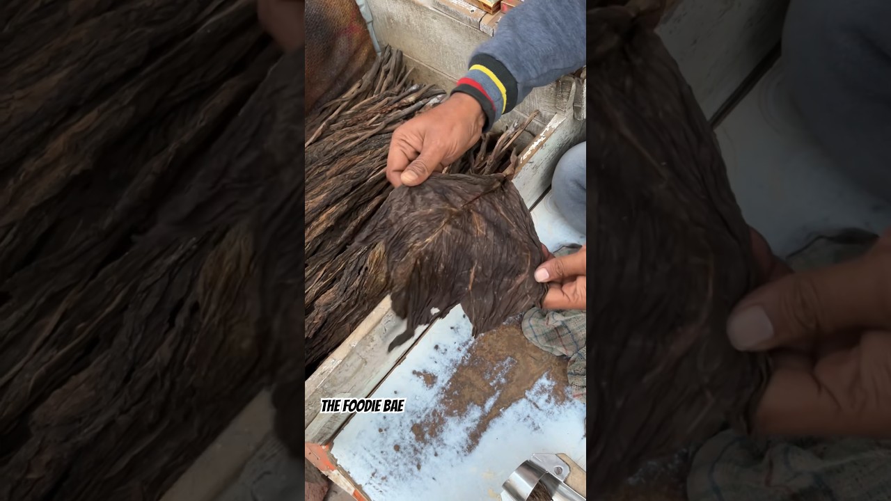 How Indian Desi Tobacco Is Made from Leaves 🤯