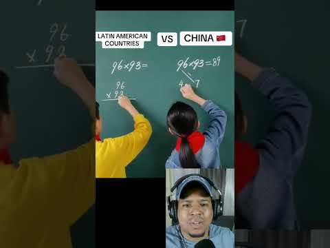 Truco para multiplicar números de 2 cifras (solo funciona con el 90). #matemática