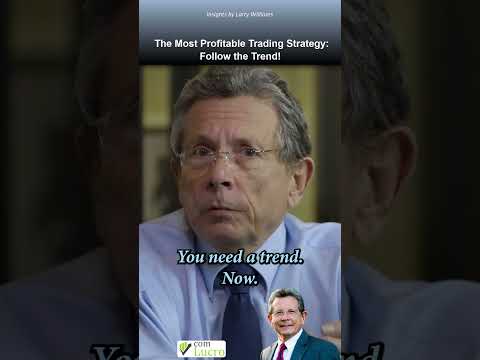 The Most Profitable Trading Strategy: Follow the Trend!