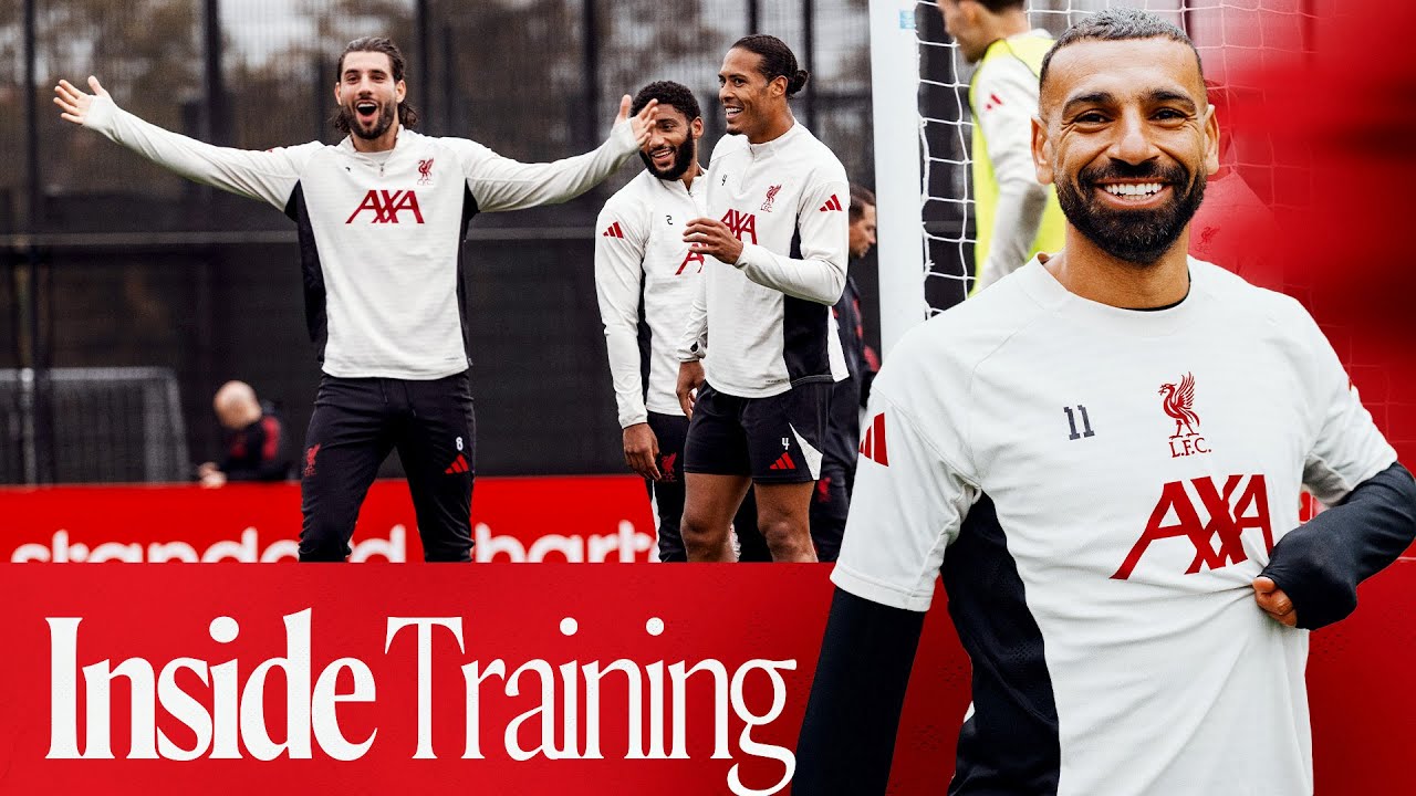 Training Highlights: Liverpool FC Prepares for Manchester United