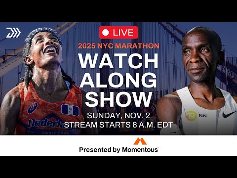2025 NEW YORK CITY MARATHON LIVE STREAM WATCH ALONG SHOW