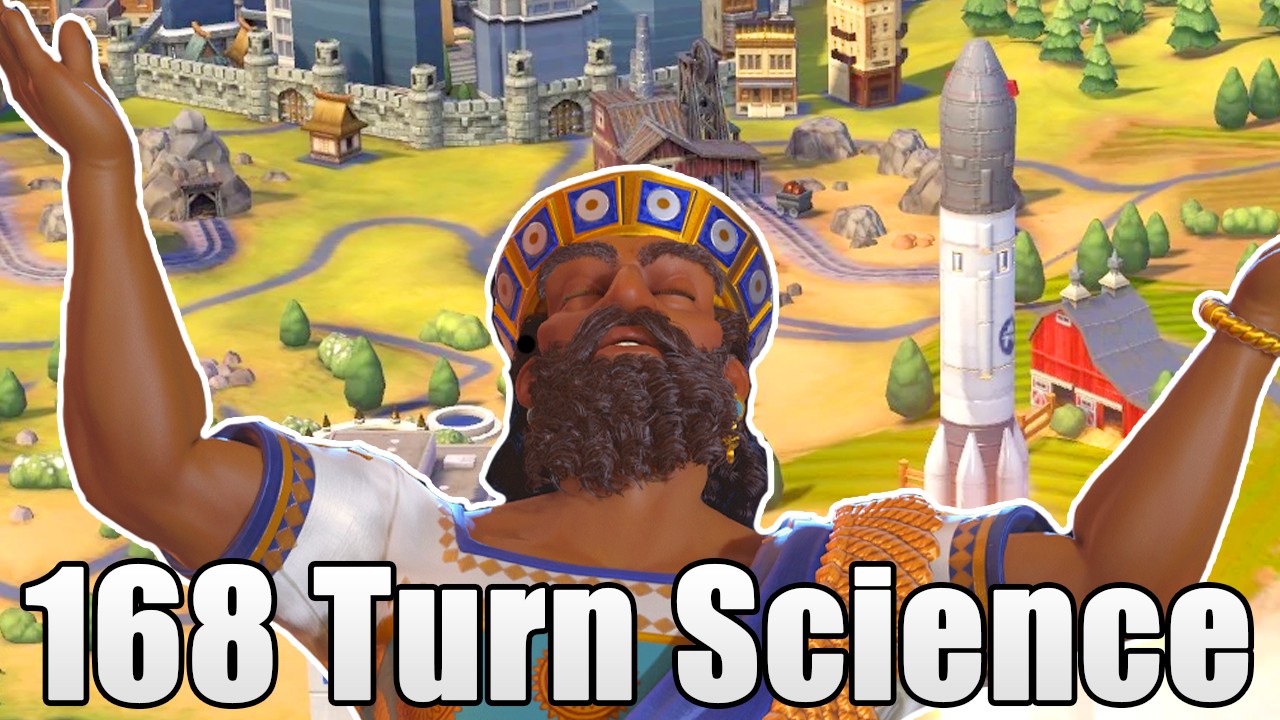 Tokyo Drifting Spaceships for 168-Turn Science Win 🚀