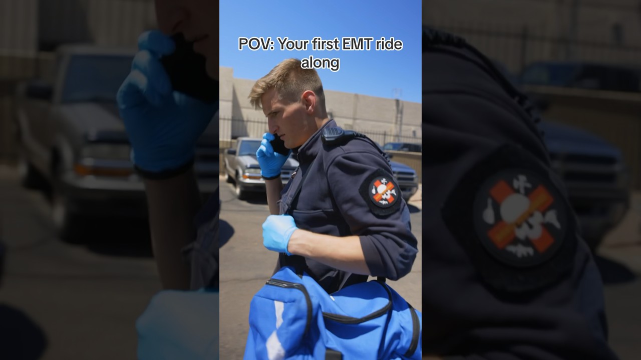 First EMT Ride-Along Experience 🚑