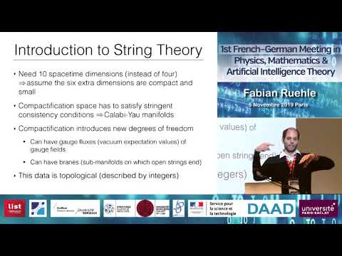 Fabian Ruehle | Machine Learning and Computational Complexity of String Theory Problems