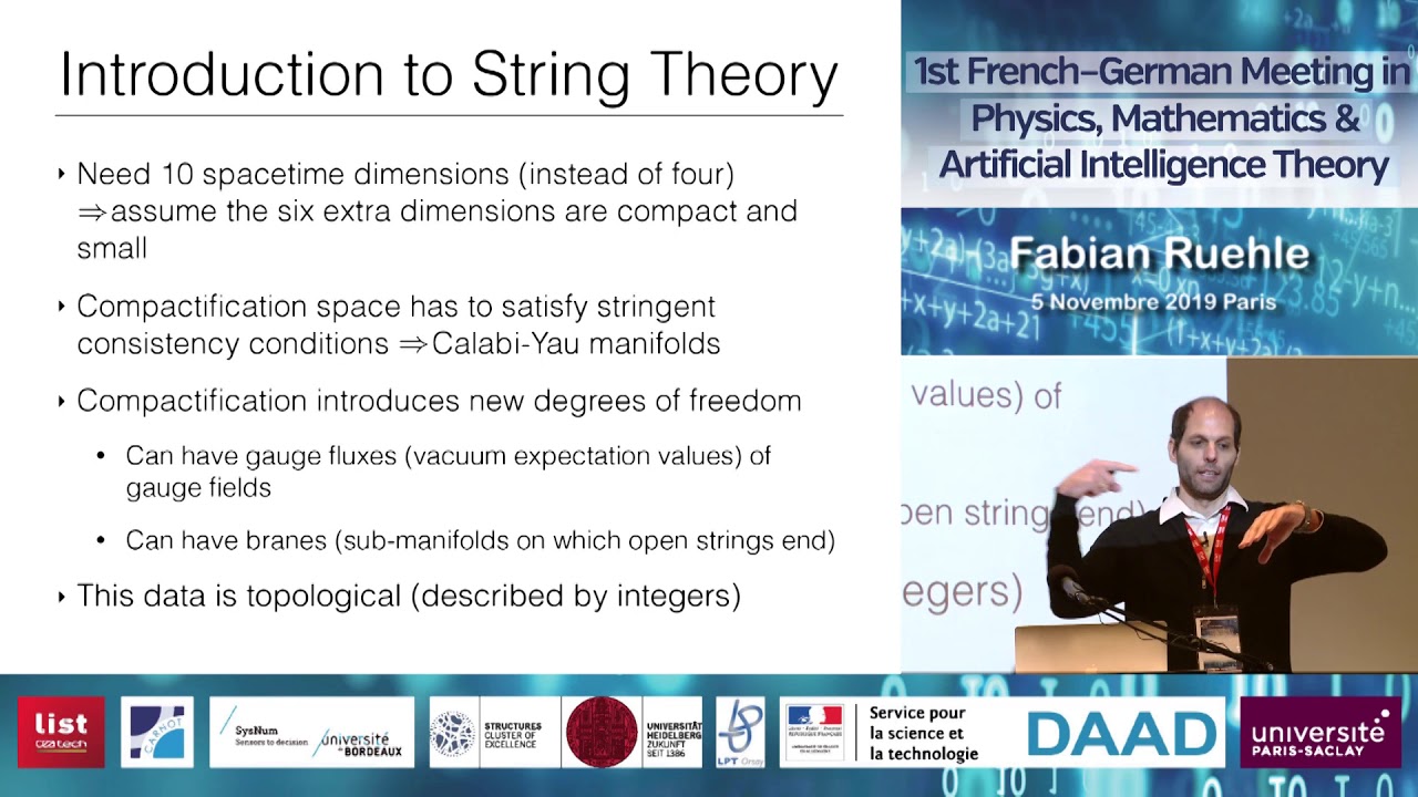 Fabian Ruehle Explores Machine Learning & Complexity in String Theory 🌐
