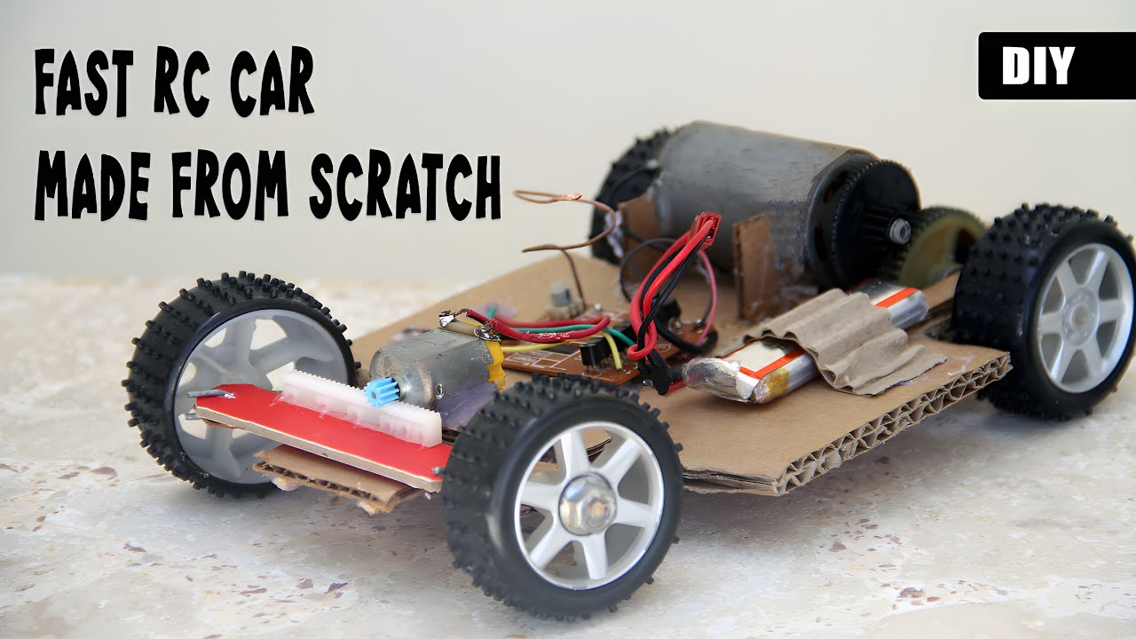 Build Your Own Easy DIY RC Car with Steering π
