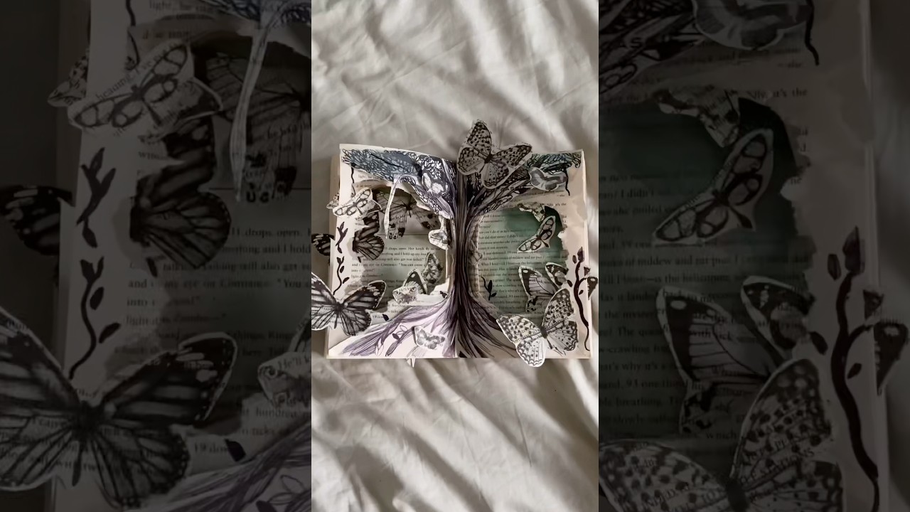 First Time Trying Book Art 🎨