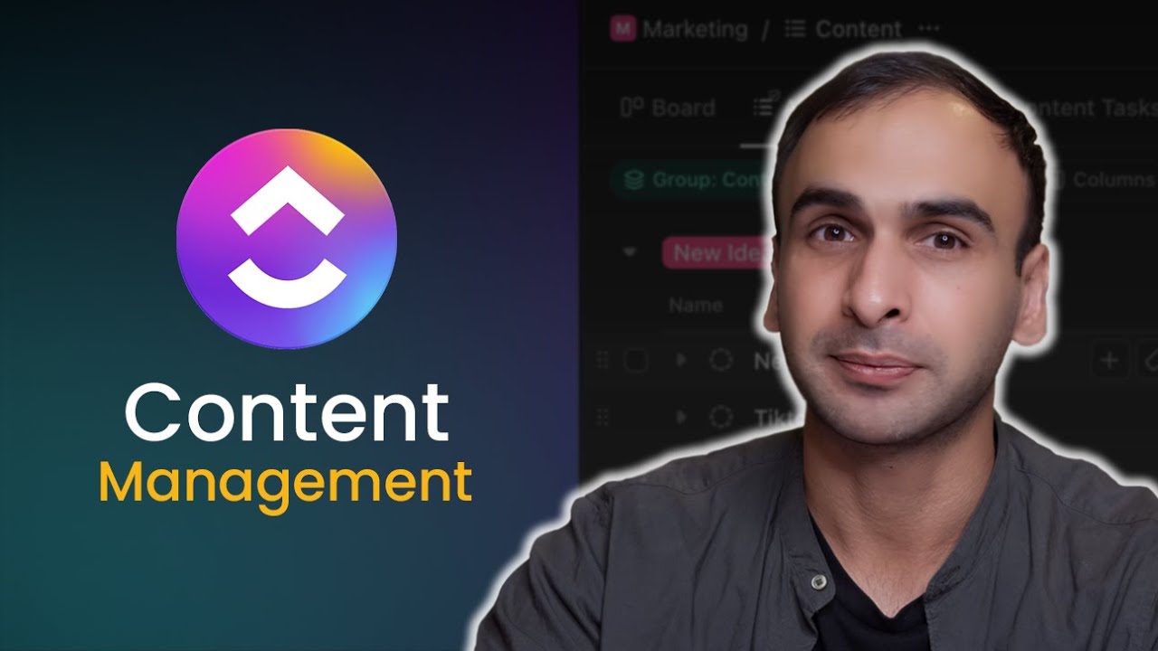 Build a Content Management System in ClickUp 📝