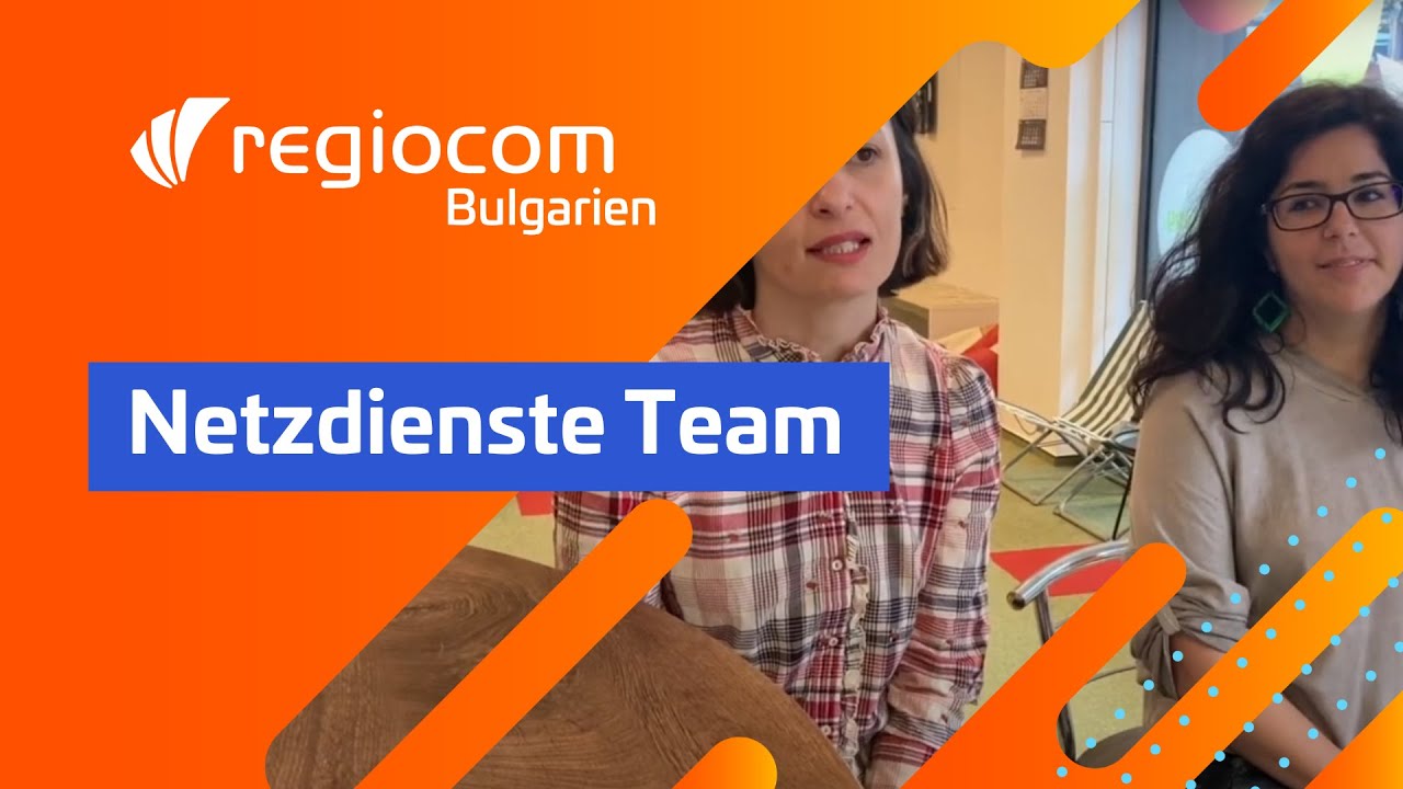 Netzdienste Team in Bulgarien vorgestellt 🇧🇬