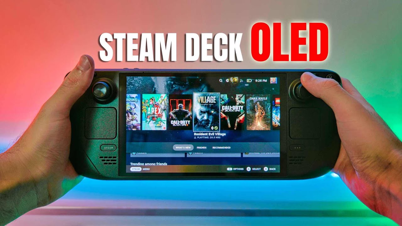 Steam Deck OLED 512GB Unboxing & Setup 🎮