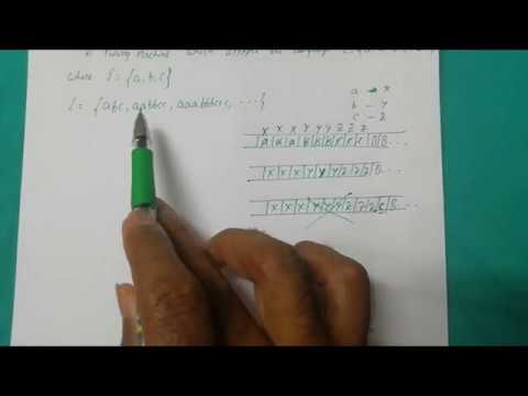 05 Turing Machine for the language L=a^nb^nc^n | n ≥ 1