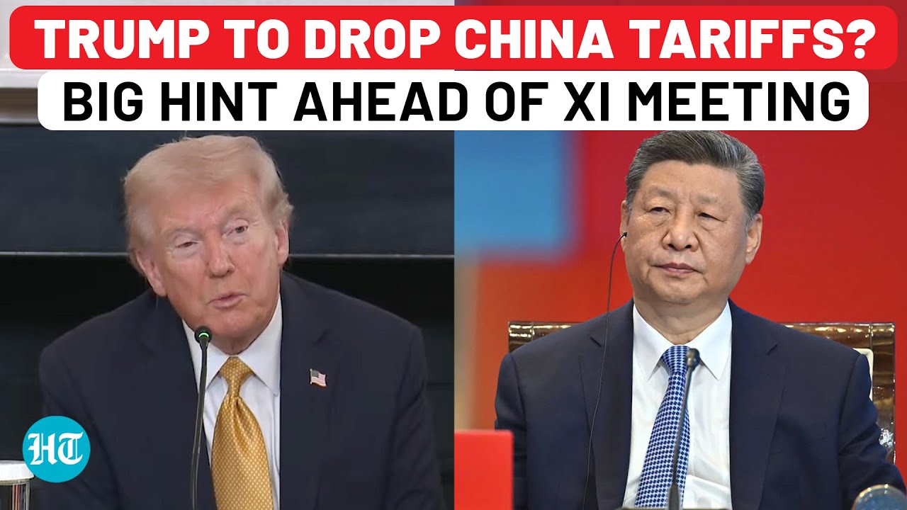 Trump Hints at U-Turn on China Tariffs Before Xi Meeting 🇺🇸