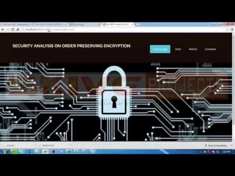 Security Analysis on One to Many Order Preserving Encryption Based Cloud data Search