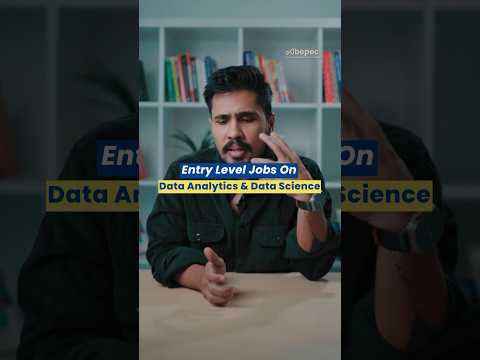 Entry Level Jobs on Data Analytics & Data Science ✅✅👌 #datascience #jobs #dataanalytics