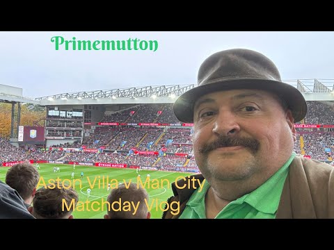 Aston Villa 1-0 Man City. Premier League Matchday Vlog. Blunt City leave Villa Park empty handed.