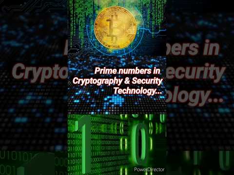Prime numbers in Cryptography & Security Technology #number #maths #facts #security #shorts