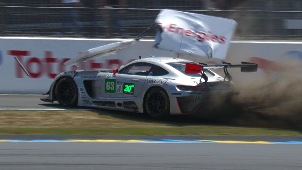 24H Le Mans 2025: Crashes, Spins & Action 🚗