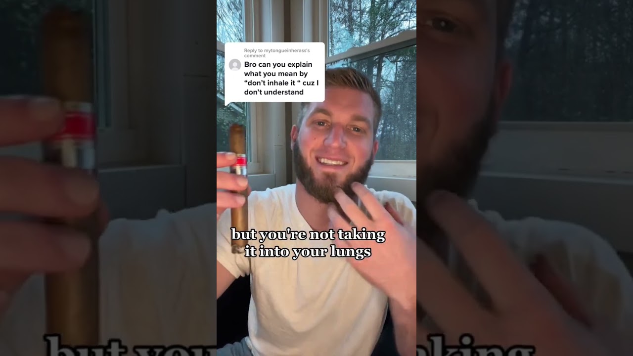 Cigar 101: What Does 'Not Inhaling' Mean? 🚬