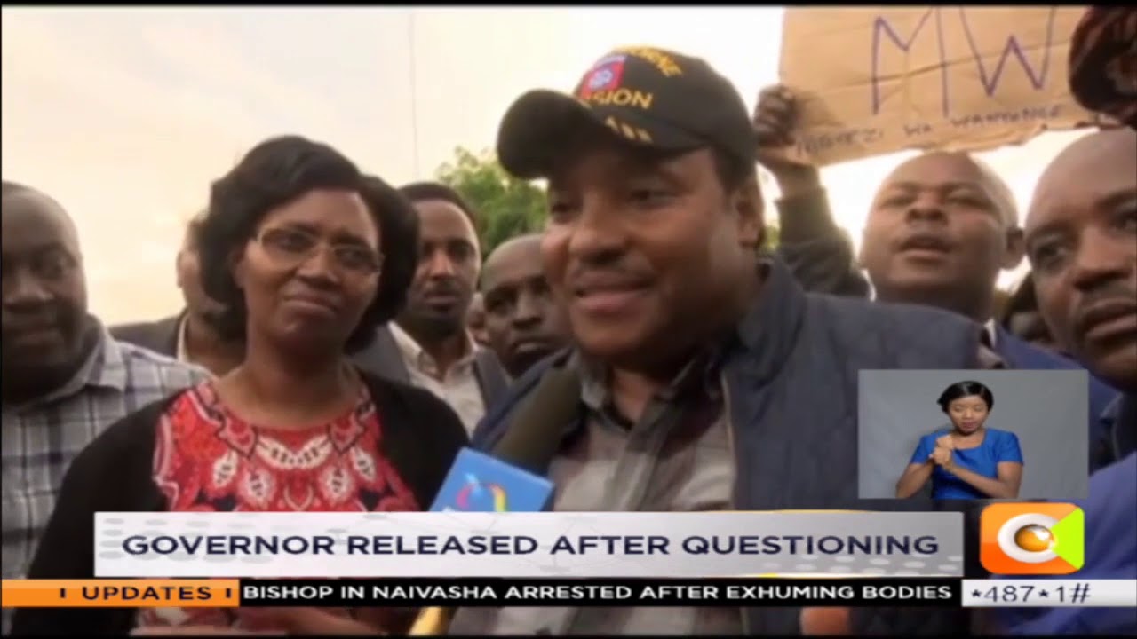 Kiambu Governor Waititu Cleared in Graft Probe