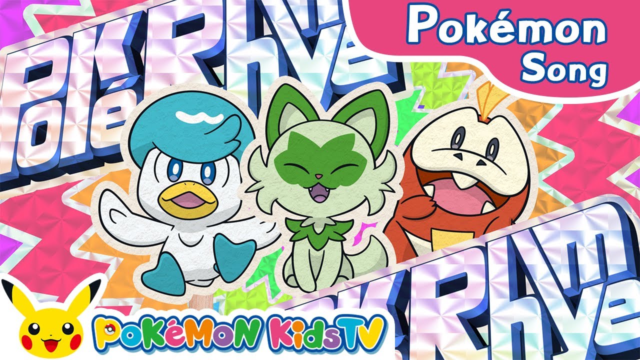 PokéRhyme Pokémon Rap: Sprigatito, Fuecoco & Quaxly