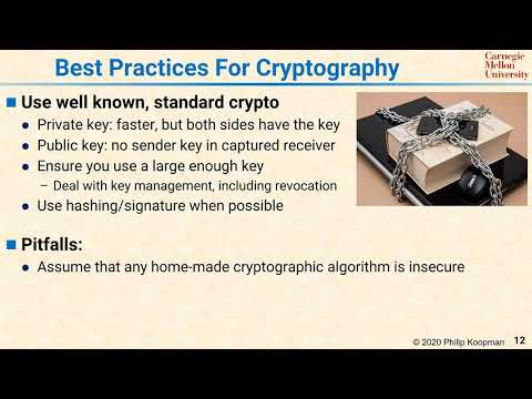 L36 12 Best Practices For Cryptography