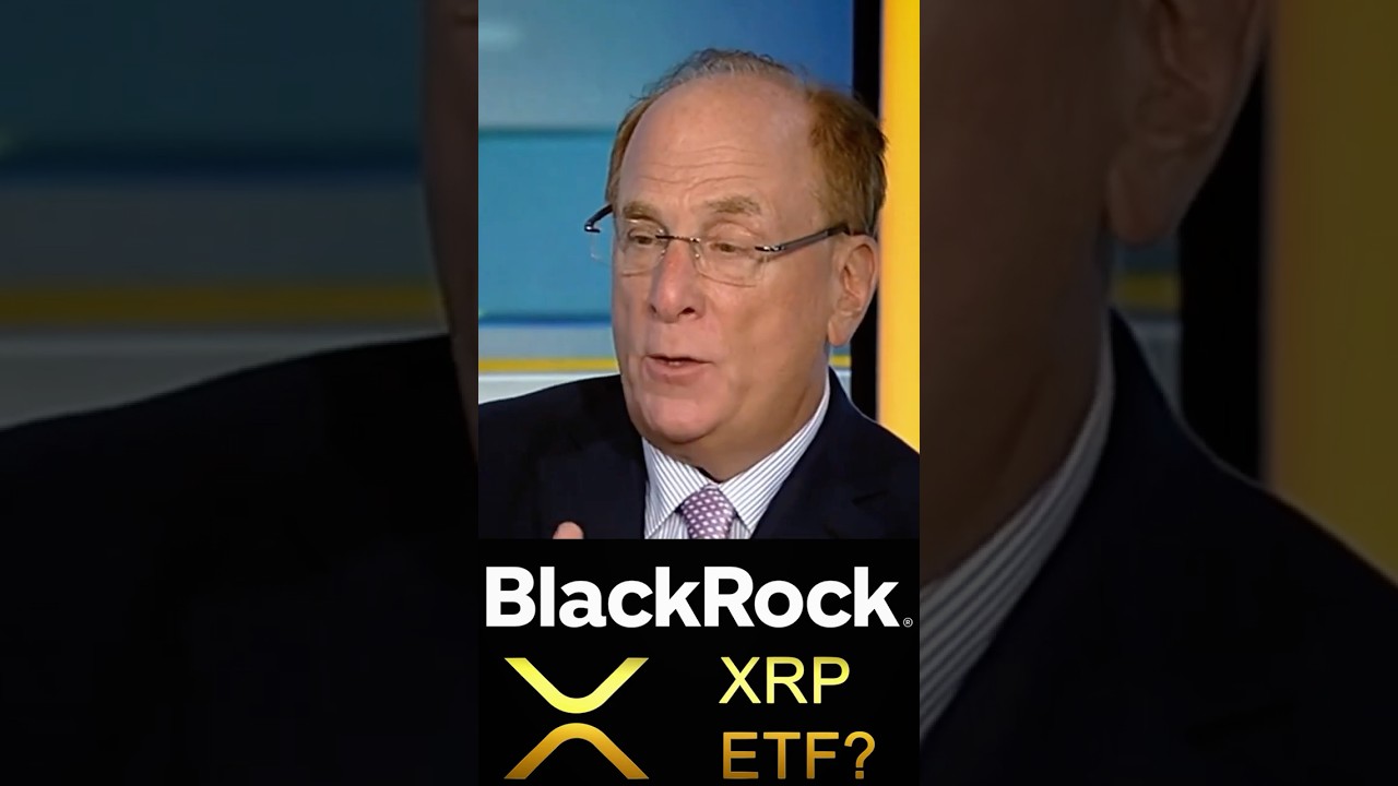 BlackRock CEO Larry Fink Comments on the Potential of an XRP ETF