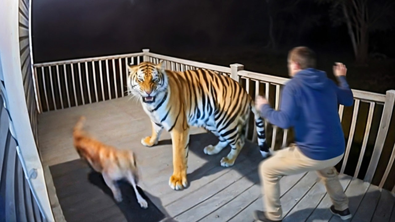 Wild Animals Invade Cities Caught on Camera 🐾