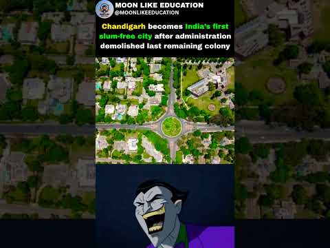 🇮🇳Chandigarh Creates History | Becomes India’s First Slum-Free City 🇮🇳✨#shorts