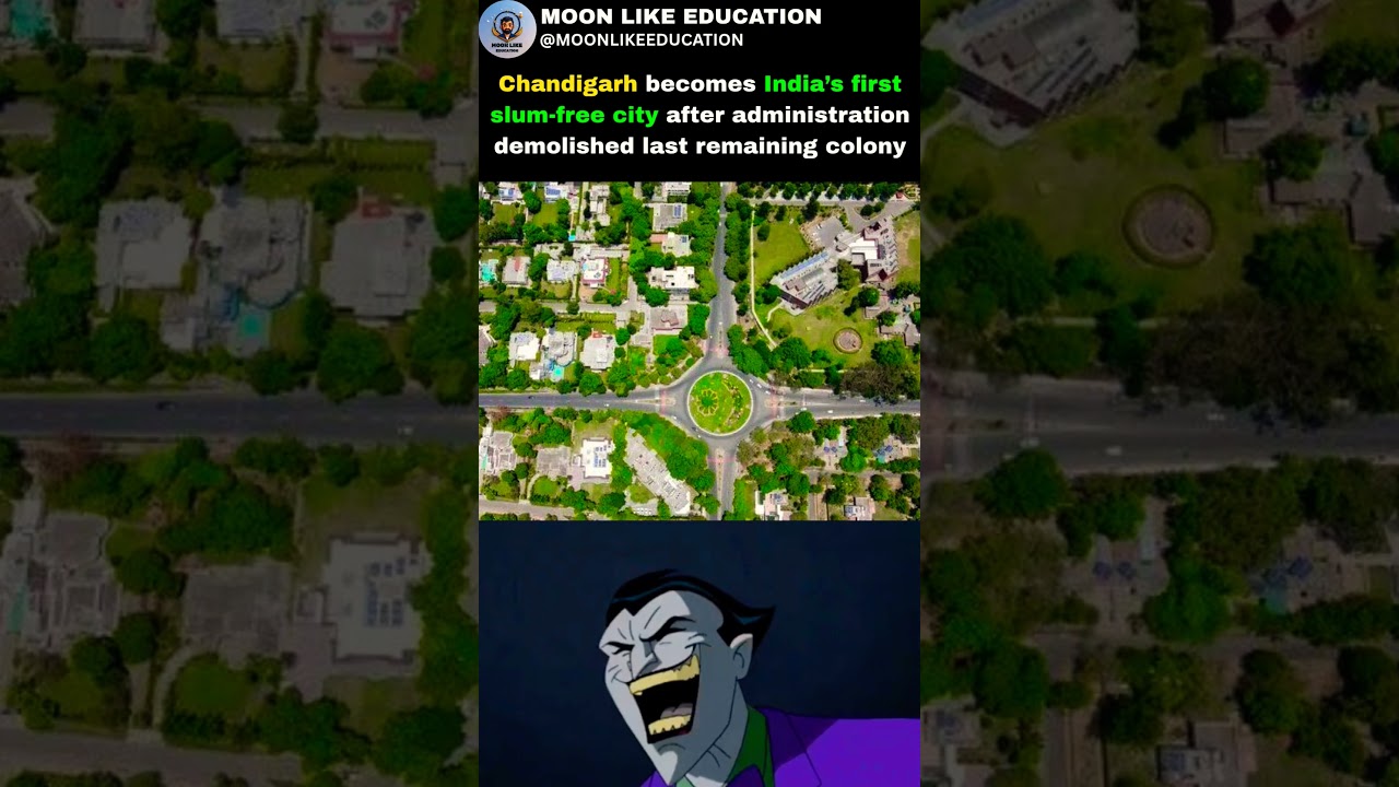 Chandigarh Makes History as India’s First Slum-Free City 🏙️