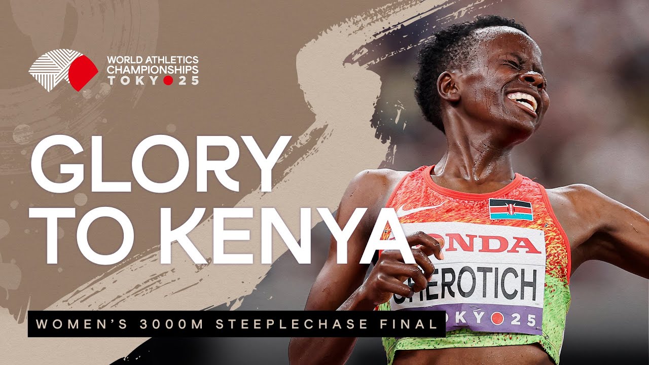 Cherotich Wins 3000m Steeplechase at Tokyo 2025 🏅