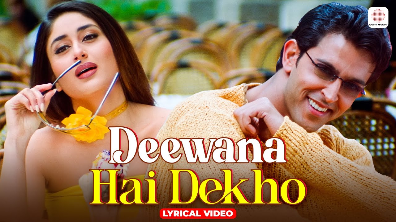 Deewana Hai Dekho Lyrical Video | K3G | Kareena & Hrithik 🎶