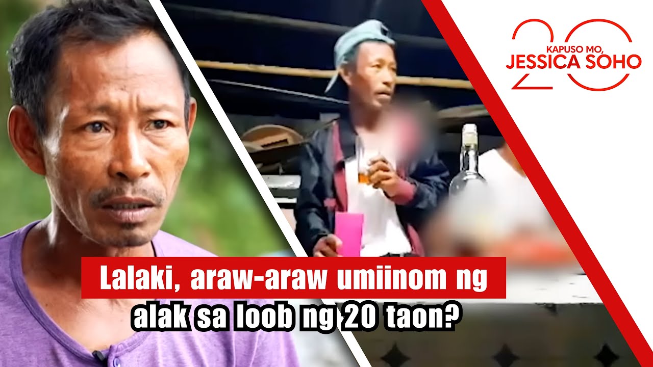 Lalaki, araw-araw umiinom ng alak sa loob ng 20 taon? | Kapuso Mo, Jessica Soho