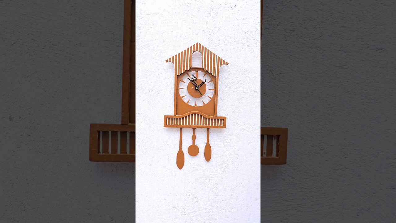 DIY Wall Hanging Watch Craft | Easy Home Decor Idea 🛠️
