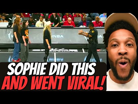 SOPHIE CUNNINGHAM STANDOFF WITH COP MID GAME MOMENT HAS PEOPLE LOSING THEIR MINDS!