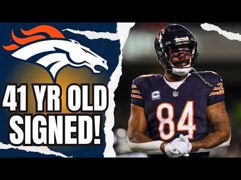 Denver Broncos Sign 41-Yr Old TE Marcedes Lewis & PS2 Injury Update!!