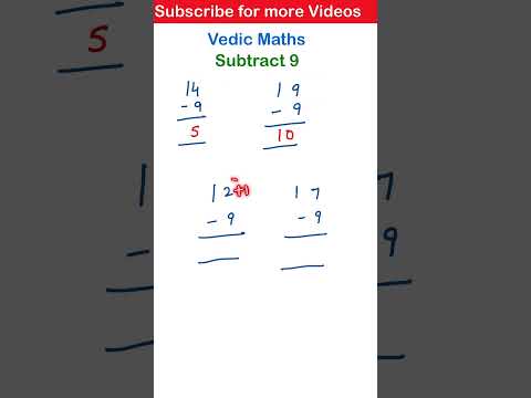 Vedic maths for fast calculations | Subtraction Tricks | Vedic Maths full course