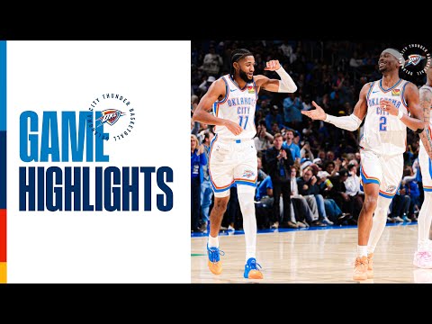OKC Thunder vs Los Angeles Lakers | Game Highlights | November 12, 2025