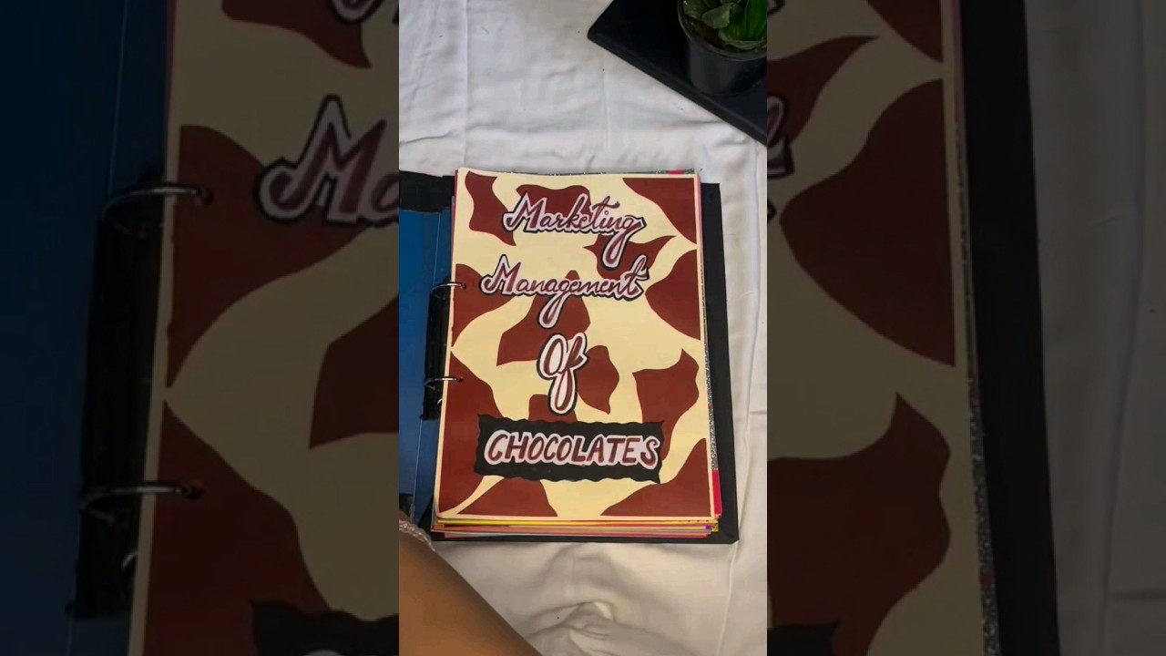 Class 12 Marketing Management Project on Chocolate