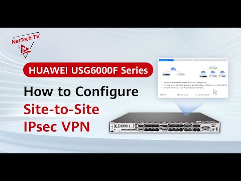 Set Up Site-to-Site IPsec VPN on HiSecEngine USG6000F