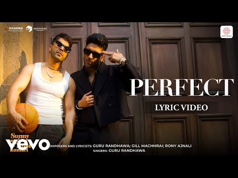 PERFECT - Lyric Video | Guru Randhawa, Varun Dhawan, Janhvi Kapoor | Sunny Sanskari Ki Tulsi Kumari