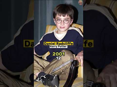 ✨Daniel Radcliffe 🤗 transformation in Harry Potter series🎬